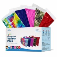 WeCare Individually Wrapped Kids Face Masks, Pack of 50, Variety Pack