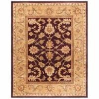 Safavieh CL244B-8 7 Ft. - 6 In. x 9 Ft. - 6 In. Large Rectangle- Traditional Classic Dark Plu