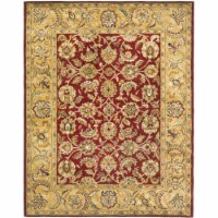 SAFAVIEH Classic Collection CL758C Handmade Red/Gold Rug 6' x 9'