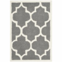 Safavieh Chatham Dark Grey Contemporary Rug - Runner 2'3 x 5'