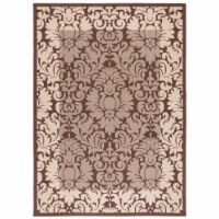 Safavieh CY2727-3409-8 7 ft. -10 in. x 11 ft. Large Rectangle Indoor-Outdoor Courtyard- Choco