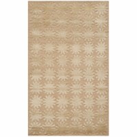 Safavieh MSR5432B Martha Stewart Moon pink / blue 2'-6 x 4'-3 accent