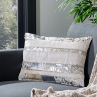 SAFAVIEH Peyton Pillow Set of 2 Silver