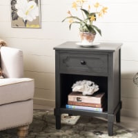 SAFAVIEH Rosaleen Storage Side Table Grey