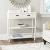 SAFAVIEH Salem Console Table With Storage White