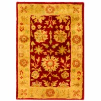 Safavieh HG813A-2 2 x 3 ft. Accent- Traditional Heritage Red And Gold Hand Tufted Rug