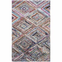 SAFAVIEH Nantucket Collection NAN314A Handmade Multi Rug 3' x 5'