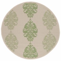 Safavieh CY2720-1E01-7R 6 Ft. - 7 In. x 6 Ft. - 7 In. Round- Indoor - Outdoor Courtyard Natur