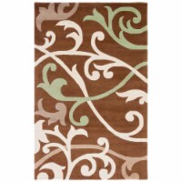 SAFAVIEH Soho SOH256A Handmade Brown / Multi Rug 5' x 8'