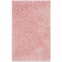 SAFAVIEH Arctic Shag Collection SG270P Handmade Pink Rug 2' 6 x 4'