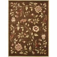 Safavieh LNH552-2591-7 6 ft. 7 in. x 9 ft. 6 in. Medium Rectangle Lyndhurst Brown & Multi Col