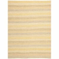 SAFAVIEH Organic Collection ORG411A Hand-knotted Multi Rug 7' 6  x 9' 6