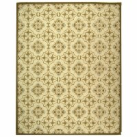 Safavieh HK376A-8 7 ft. 9 in. x 9 ft. 9 in. Large Rectangle Transitional Chelsea Ivory & Gree