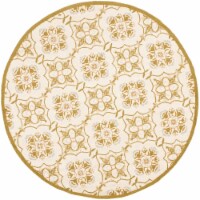 Safavieh HK376A-4 3 ft. 9 in. x 5 ft. 9 in. Small Rectangle Transitional Chelsea Ivory & Gree