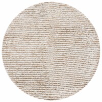 Safavieh SG640A-7R 7 x 7 ft. Round Shag & Flokati White & Beige Hand Tufted Rug
