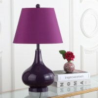 SAFAVIEH Amy Gourd Table Lamp (Set of 2) | Dark Purple |