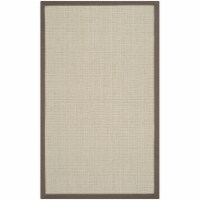 SAFAVIEH Natural Fiber NF441F Taupe /Light Brown Rug 3' x 5'