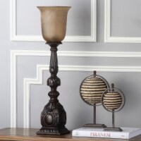 SAFAVIEH Dion Artifact Lamp (Set of 2) | Oil Rub Bronze |