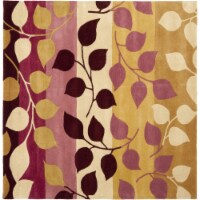 Safavieh SOH785C-6SQ 6 x 6 ft. Square Contemporary Soho Red & Gold Hand Tufted Rug