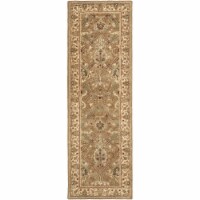 Safavieh PL819A-212 2 ft. - 6 in. x 12 ft. Persian Legend Hand Tufted Runner Rug - Light Gree