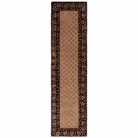 Safavieh TLP755B-29 2 ft.-3 in. x 9 ft. Total Performance Hand Hooked Runner Rug, Ivory & Cho