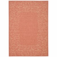 Safavieh CY5139A-5 5 ft. -3 in. x 7 ft. -7 in. Medium Rectangle Indoor-Outdoor Courtyard- Rus