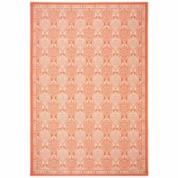 Safavieh CY5149A-6 6 ft. -7 in. x 9 ft. -6 in. Medium Rectangle Indoor-Outdoor Courtyard- Rus