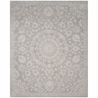 Safavieh BEL446A-6 6 x 9 ft. Medium Rectangle Contemporary Bella- Grey and Silver Hand Tufted