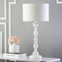 SAFAVIEH Mamie White Candlestick Lamp (Set of 2) | Creme |