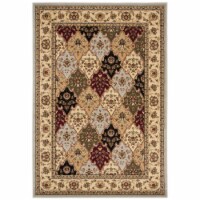Safavieh LNH320G-5 5 ft. - 3 in. x 7 ft. - 6 in. Lyndhurst Power Loomed 336,000 Points & Squa