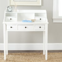 SAFAVIEH Landon 5-Drawer Writing Desk White