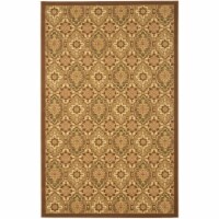 SAFAVIEH Treasures Collection TRE217-2511 Brown/Creme Rug 4' x 6'