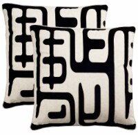 Safavieh Maize Pillows - Black