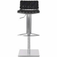 SAFAVIEH Mitchell Gas Lift Swivel Bar Stool Black