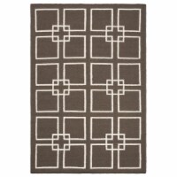 Safavieh MSR1151E-4 4 x 6 ft. Martha Stewart Flat Weave Medium Rectangle Area Rug, Tilled Soi