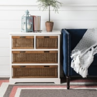 SAFAVIEH Jackson 4-Drawer Storage Unit Barley