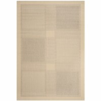 SAFAVIEH Outdoor CY1928-3001 Courtyard Natural / Brown Rug 9' x 12'