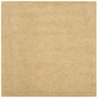SAFAVIEH Cambridge CAM233A Light Gold / Dark Gold Rug 4' square
