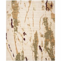 Safavieh BEL120A-8 8 x 10 ft. Large Rectangle Country & Floral Bella- Beige and Green Hand Tu