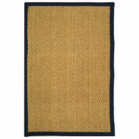 Safavieh NF114E-214 2 ft. 6 in. x 14 ft. Runner Casual Natural & Blue Natural Fiber Rug