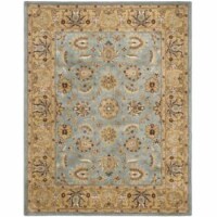 Safavieh HG958A-9 8 ft. - 3 in. x 11 ft. Large Rectangle, Traditional Heritage Blue And Gold
