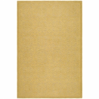 SAFAVIEH Cambridge CAM233A Light Gold / Dark Gold Rug 6' x 9'