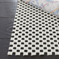 Safavieh PAD111-6R Padding Power Loomed Round Area Rug, White - 6 x 6 ft.
