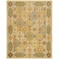 SAFAVIEH Heritage HG512C Handmade Multi / Ivory Rug 9' 6  x 13' 6