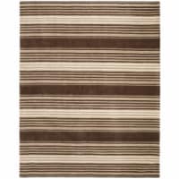 Safavieh MSR4541A-8 Martha Stewart Hand Tufted Rectangle Rug- Tobacco Leaf- 8 x 10 ft.