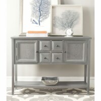 SAFAVIEH Charlotte Storage Sideboard Ash Grey