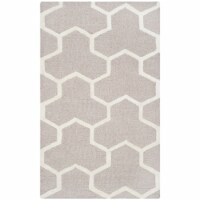 Safavieh CAM146J-2 2 x 3 ft. Cambridge Hand Tufted Rug, Accent - Beige & Ivory