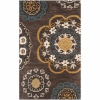 Safavieh Wyndham Eggplant Contemporary Rug - Runner 2'6 x 4'
