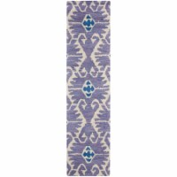 Safavieh Wyndham Lavander Contemporary Rug - Runner 2'3  x 7'