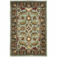 Safavieh HG962A-2 2 ft. x 3 ft. Accent- Traditional Heritage Blue And Brown Hand Tufted Rug
